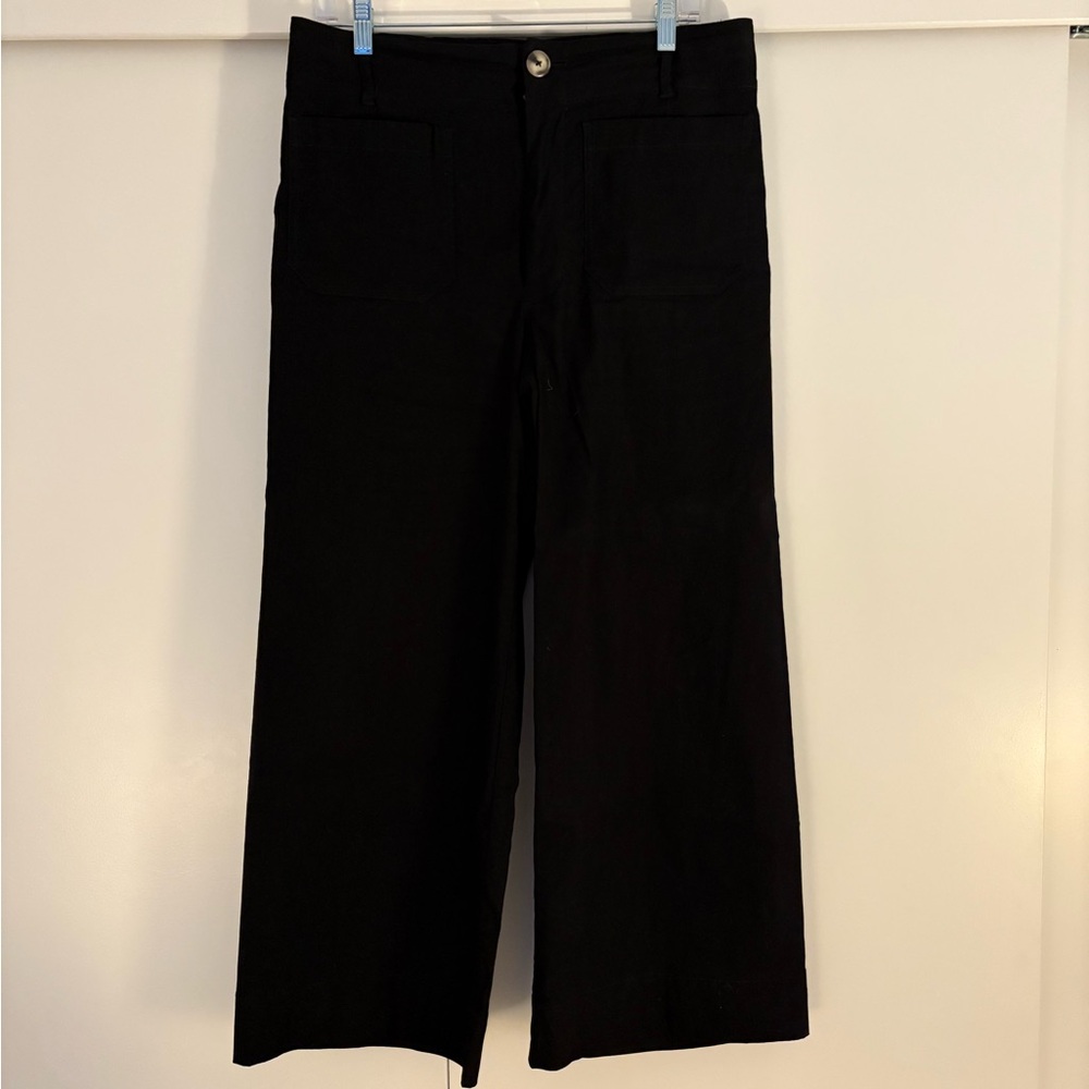 Maeve by Anthropologie Black Cropped Pants